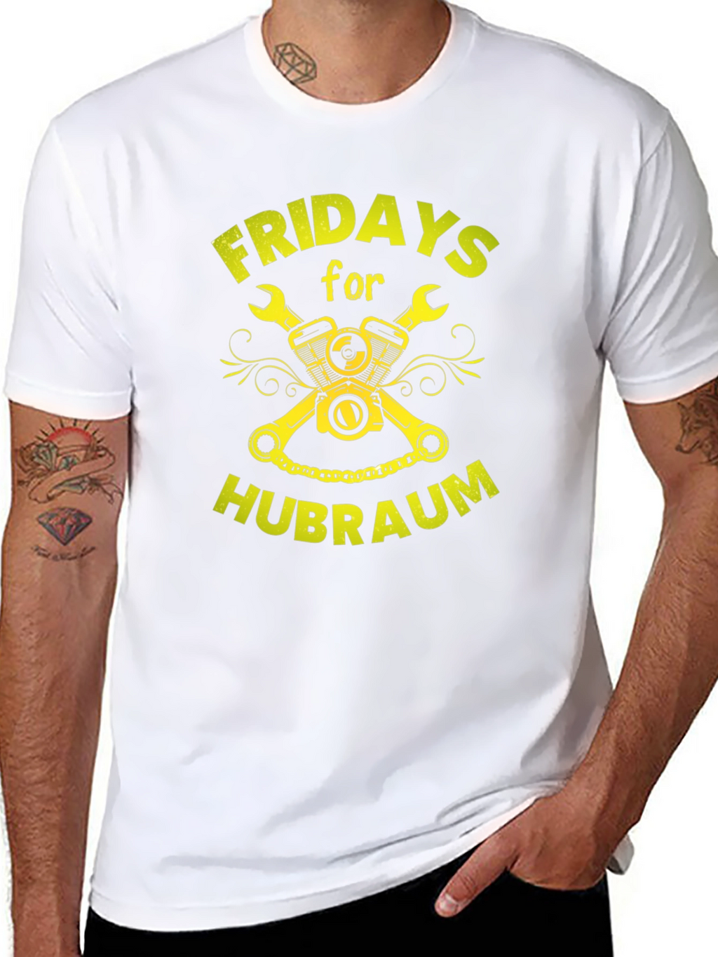 Fridays for Hubraum T-Shirt - Automotive Enthusiast Tee