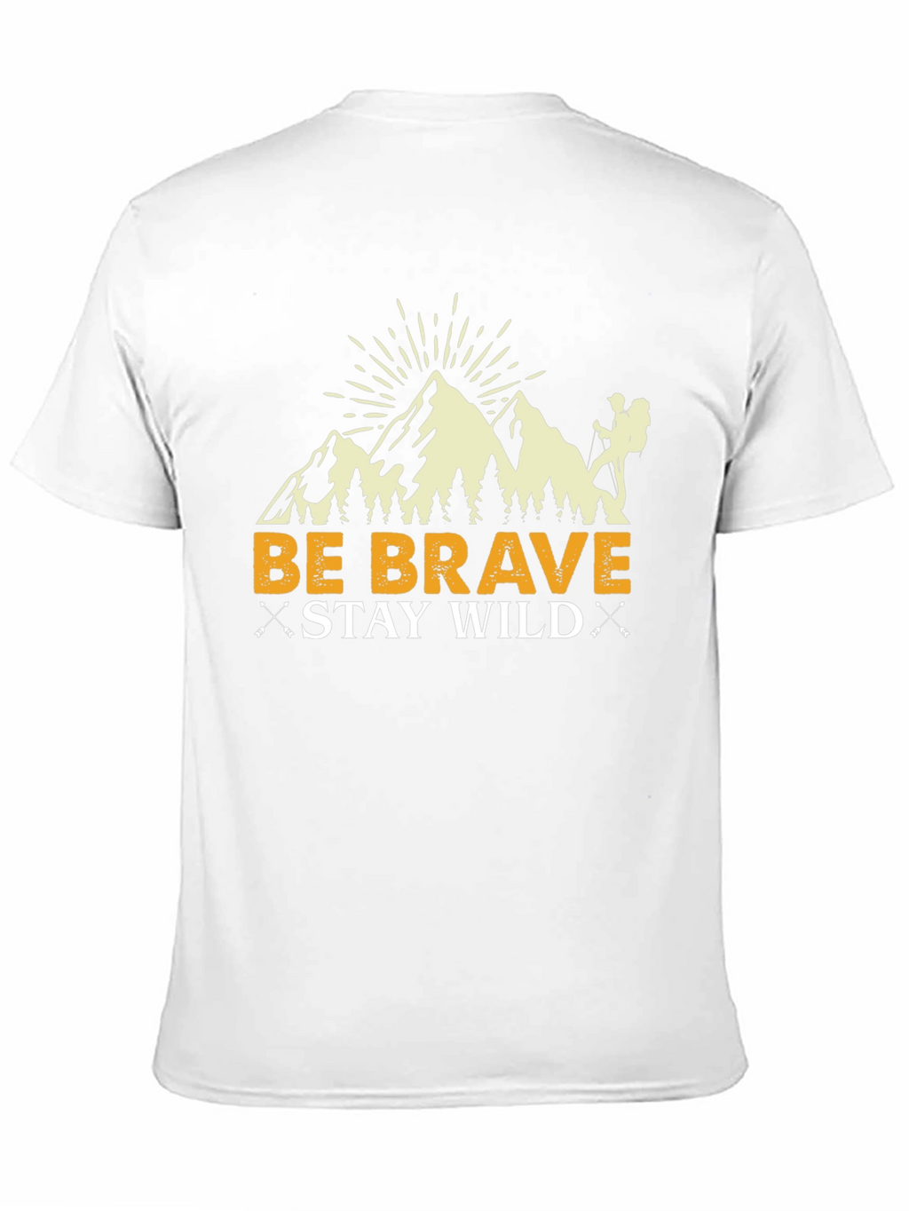 Be Brave Stay Wild Graphic T-Shirt