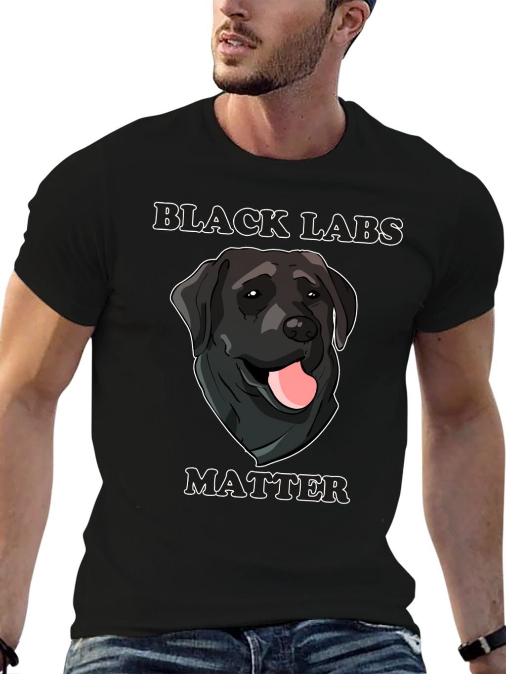 Black Labs Matter T-Shirt | Dog Lover Tee