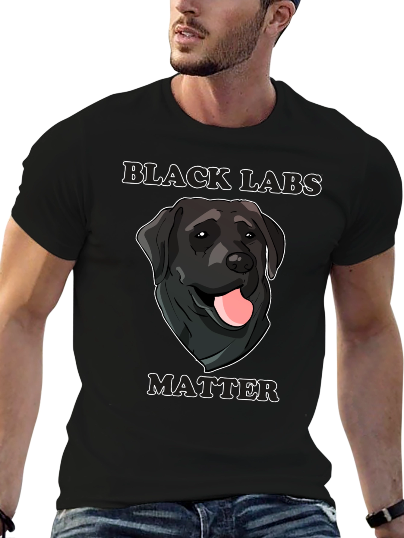 Black Labs Matter T-Shirt | Dog Lover Tee