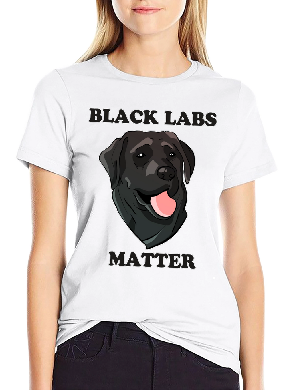 Black Labs Matter T-Shirt | Dog Lover Tee
