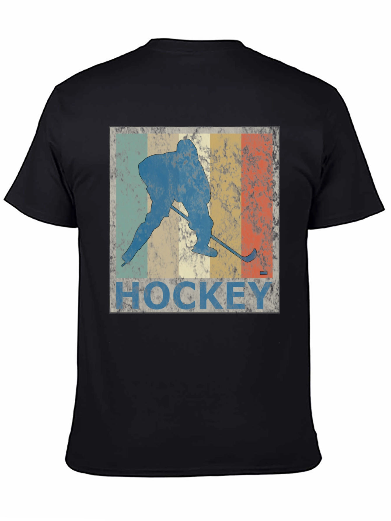 Vintage Hockey Player Graphic Tee