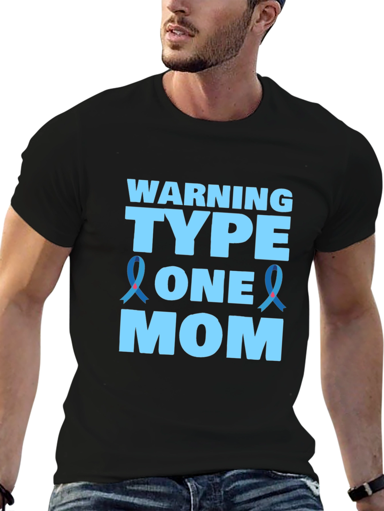 Warning Type One Mom T-Shirt