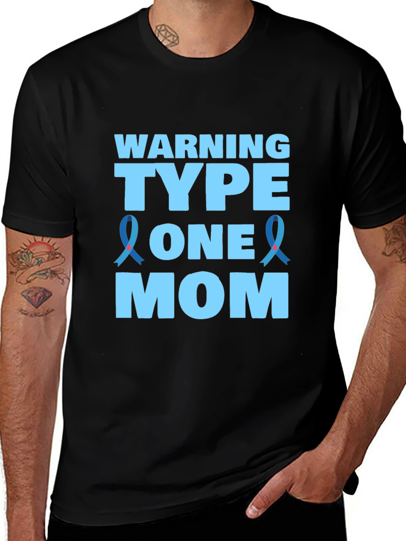 Warning Type One Mom T-Shirt