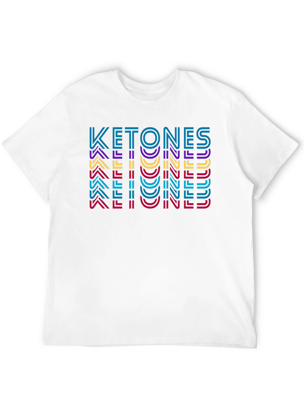 Ketones Graphic Tee - Bold Retro Style