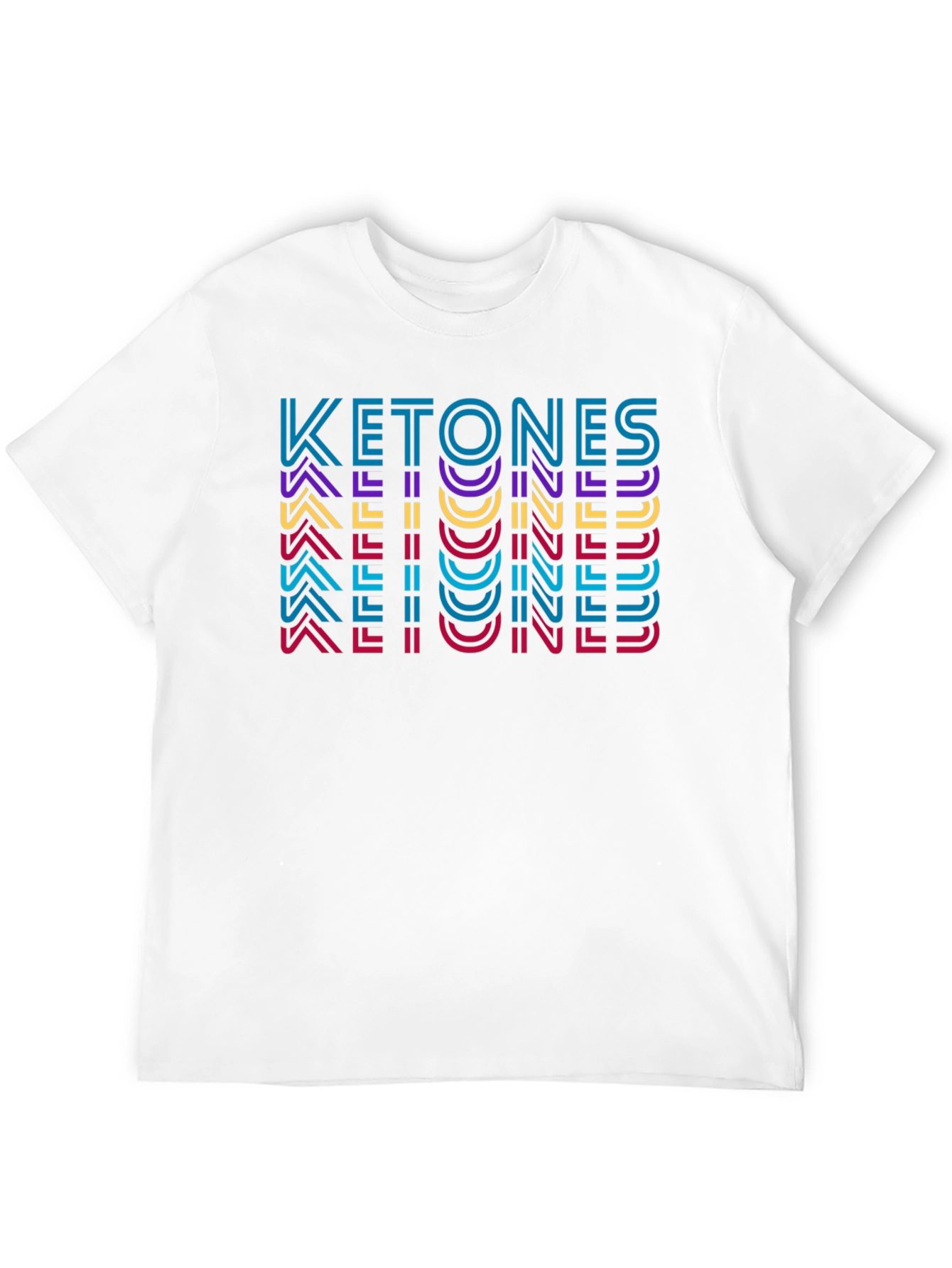 Ketones Graphic Tee - Bold Retro Style