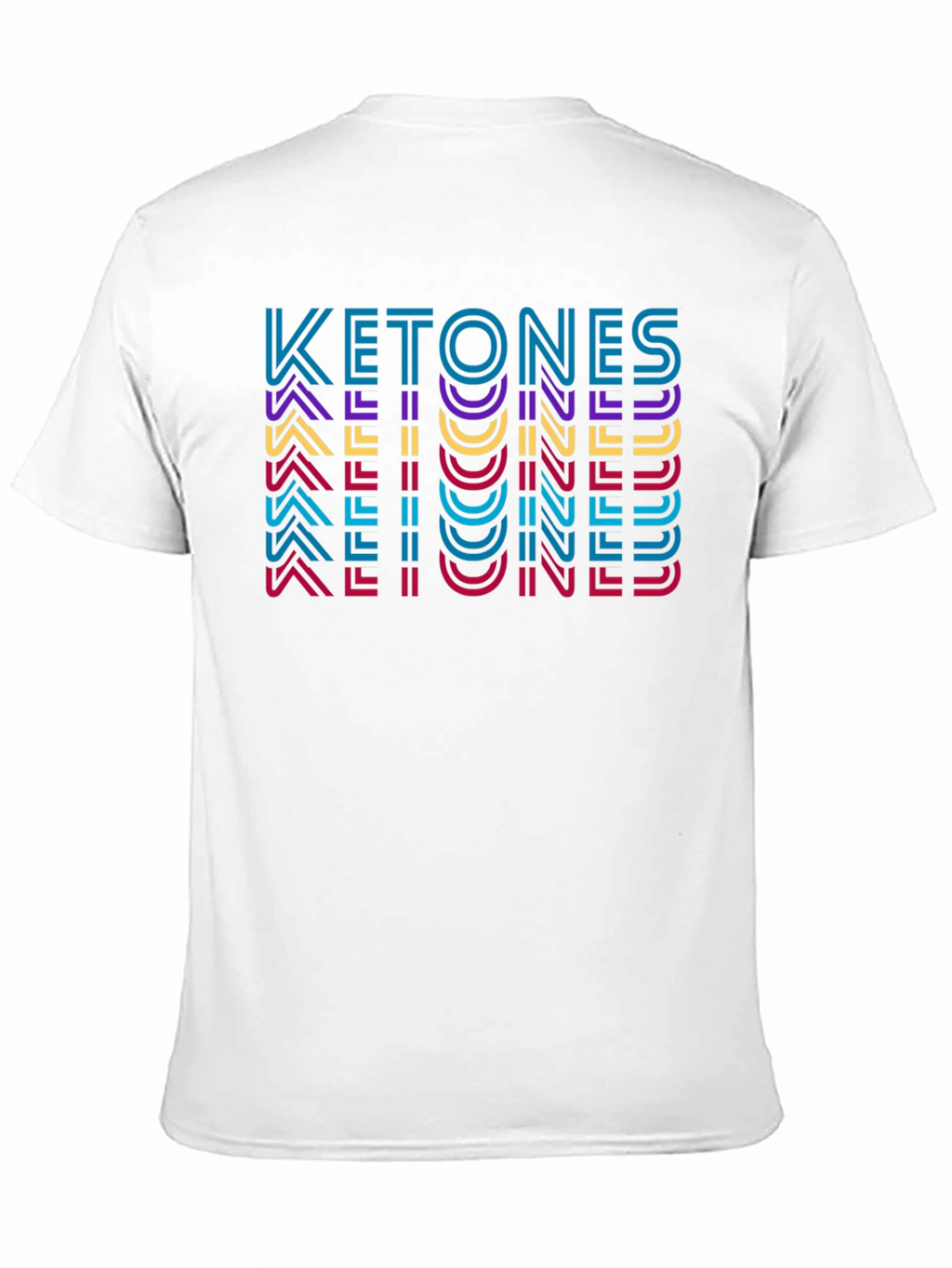 Ketones Graphic Tee - Bold Retro Style