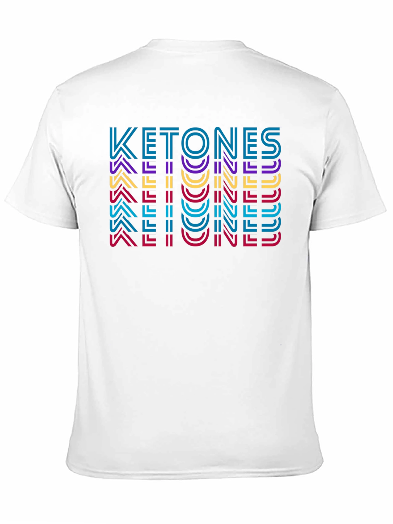 Ketones Graphic Tee - Bold Retro Style