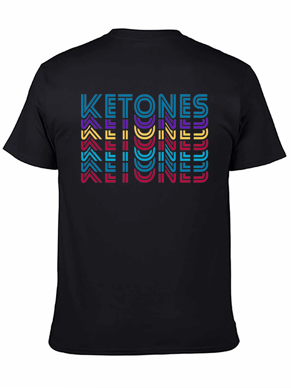 Ketones Graphic Tee - Bold Retro Style