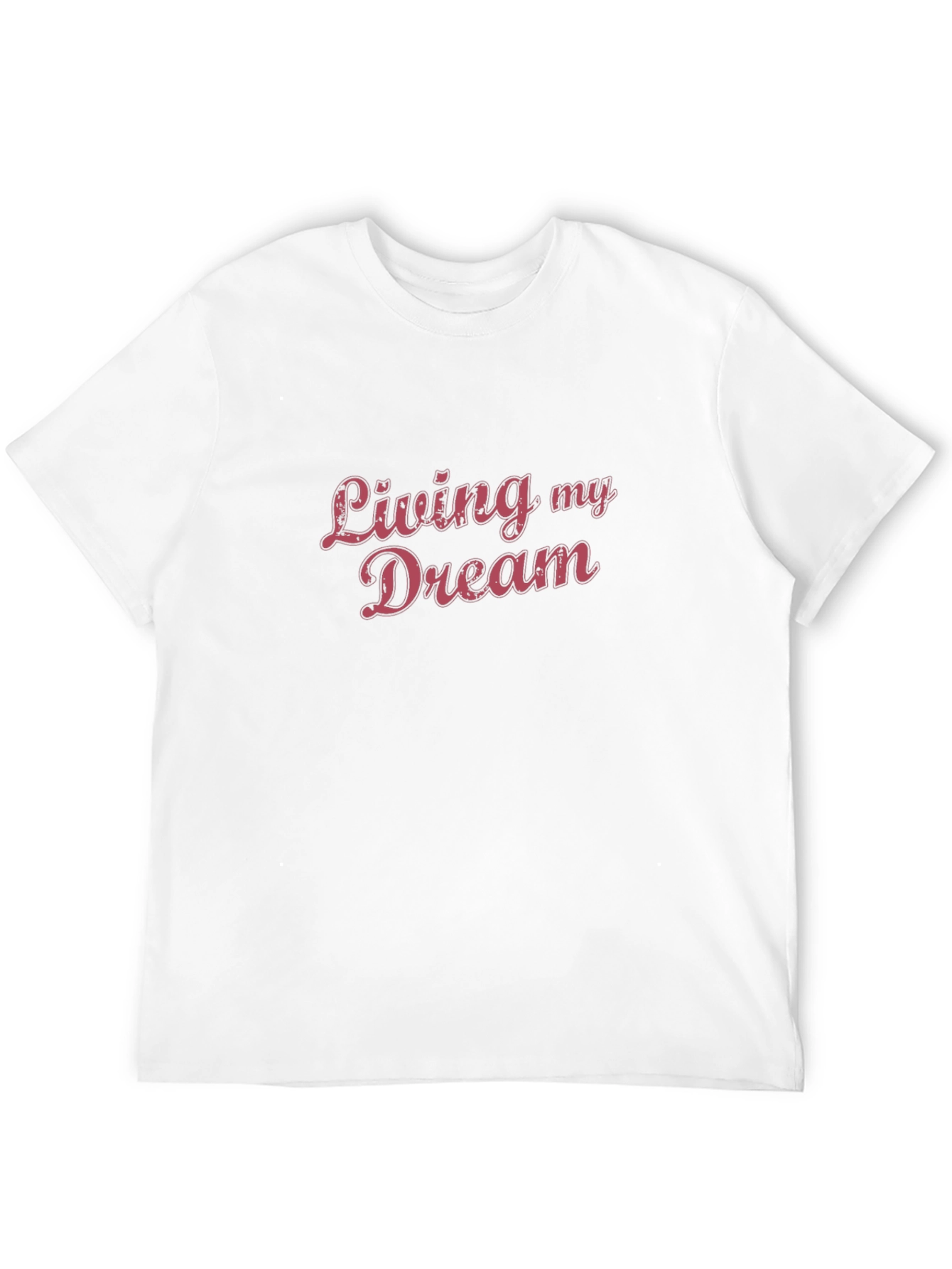 Living My Dream Black Graphic Tee
