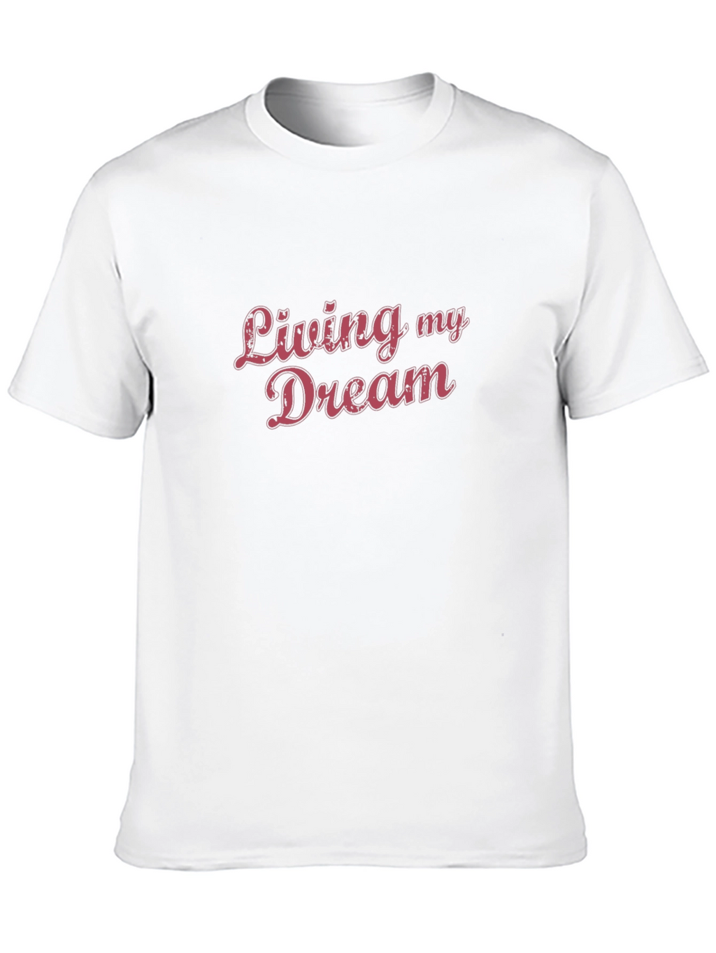 Living My Dream Black Graphic Tee