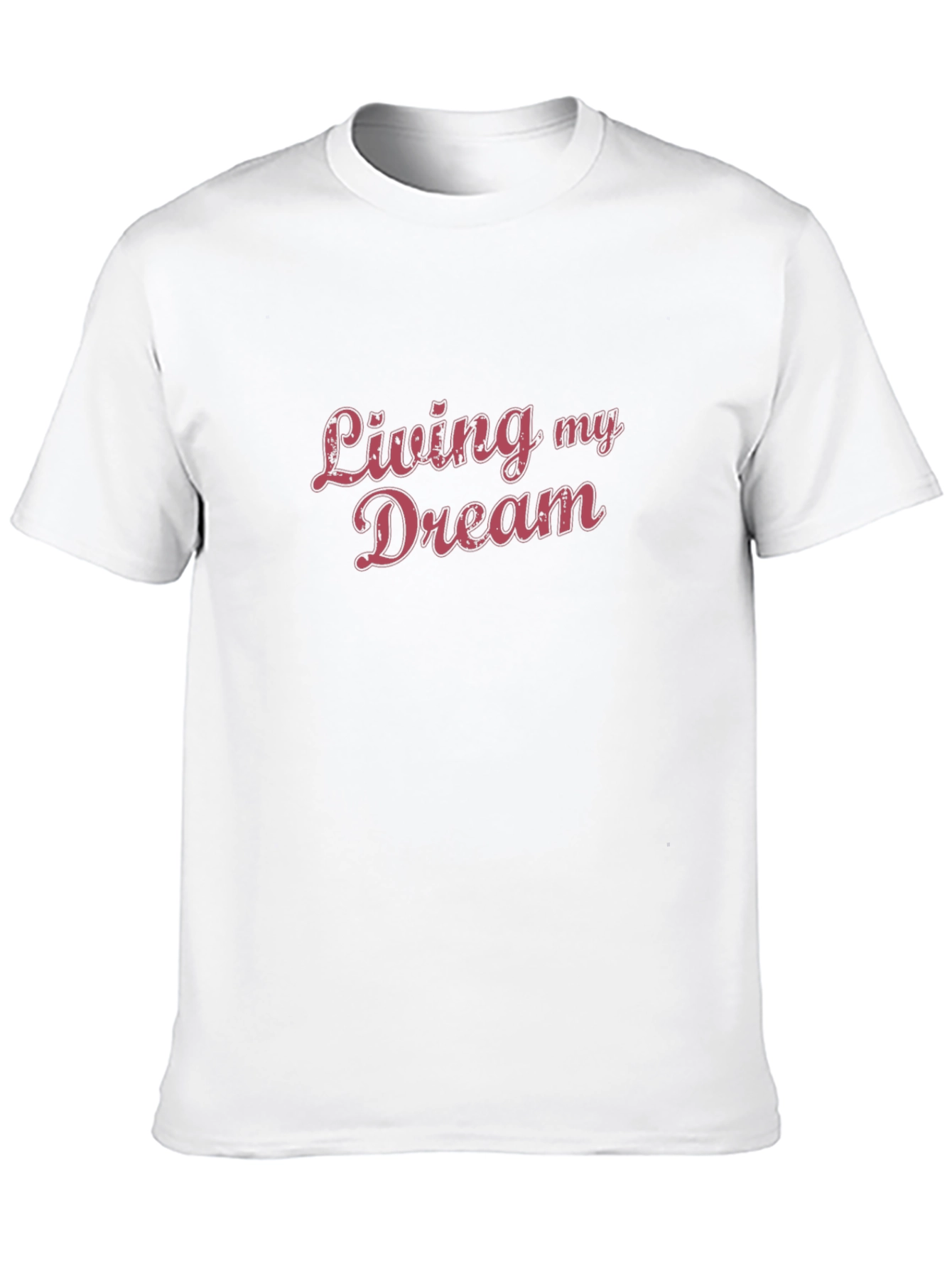 Living My Dream Black Graphic Tee