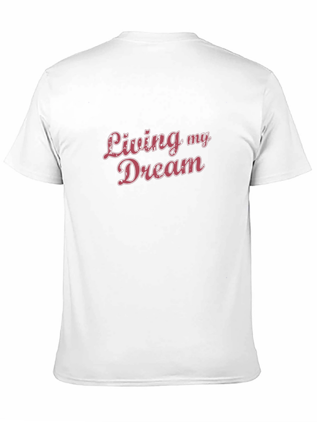 Living My Dream Black Graphic Tee