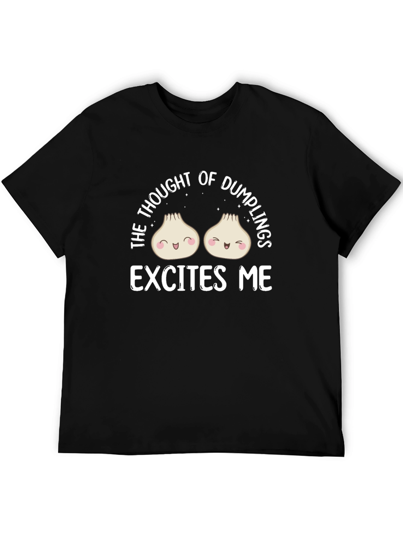 Dumpling Lover T-Shirt - The Thought of Dumplings Excites Me