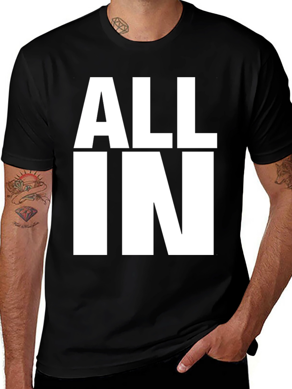 All In Graphic T-Shirt - Bold Statement Tee