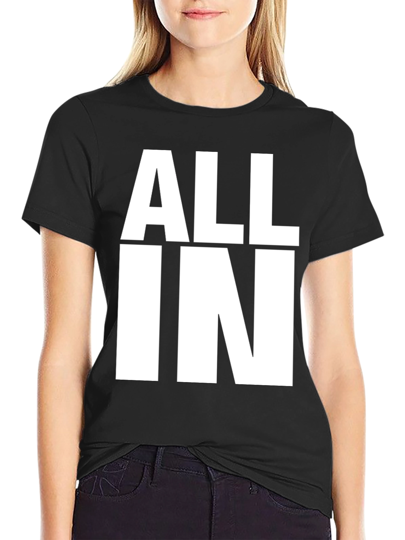 All In Graphic T-Shirt - Bold Statement Tee