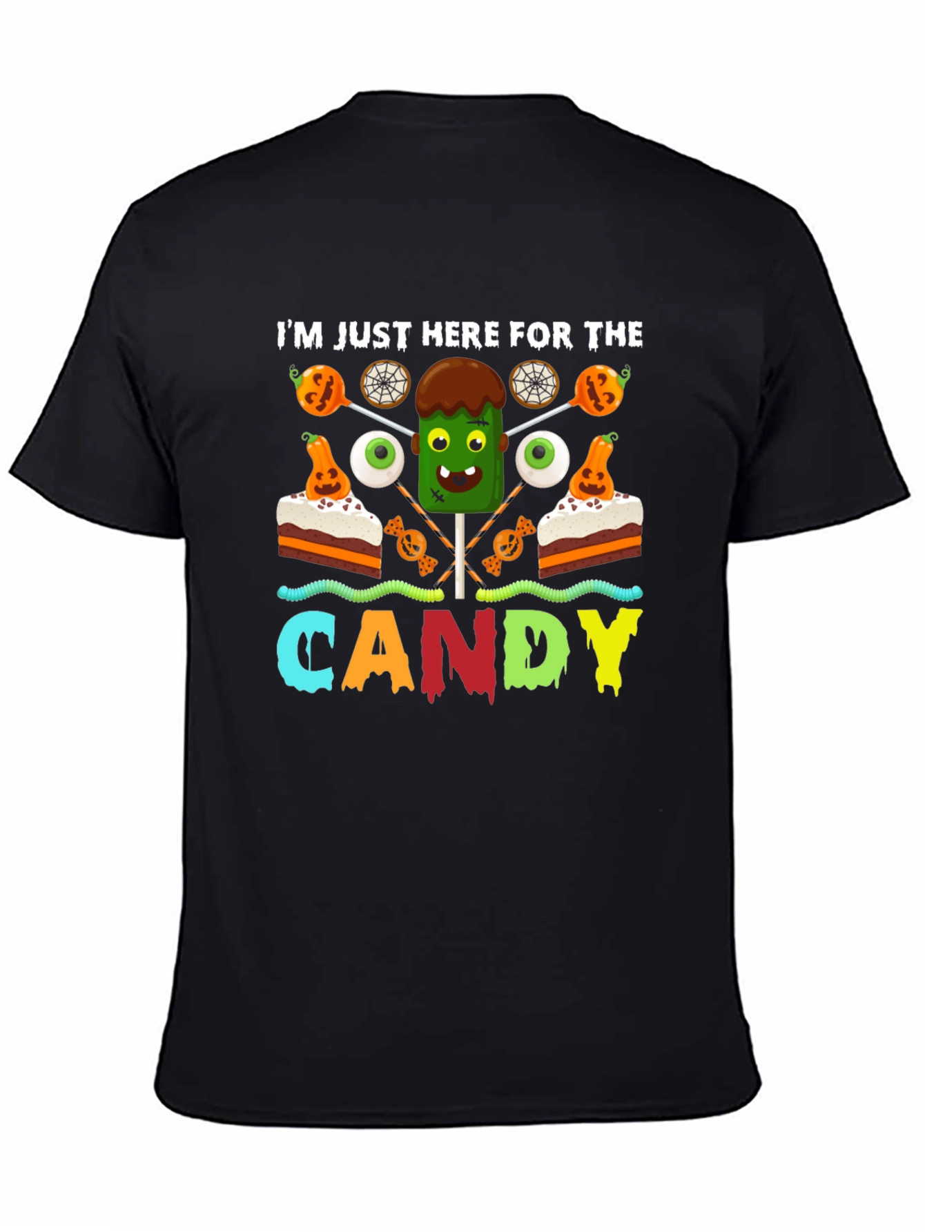 Im Just Here for the Candy Halloween T-Shirt