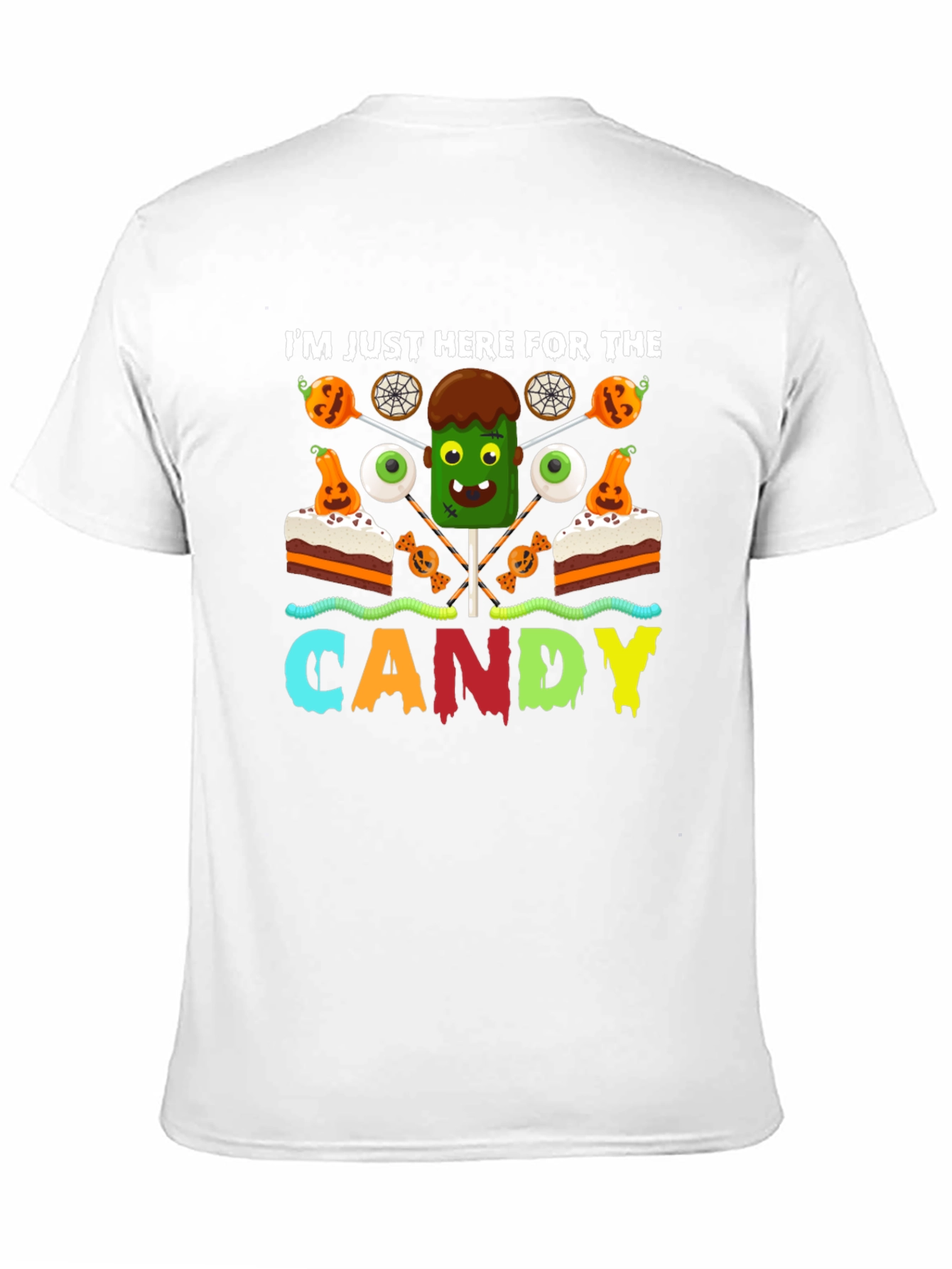 Im Just Here for the Candy Halloween T-Shirt