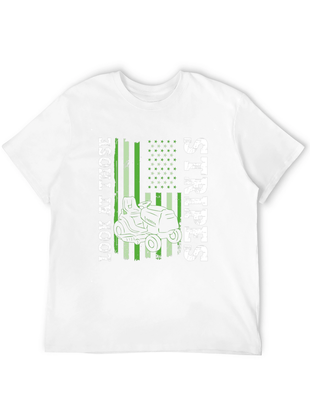 Lawn Mowing Stripes T-Shirt