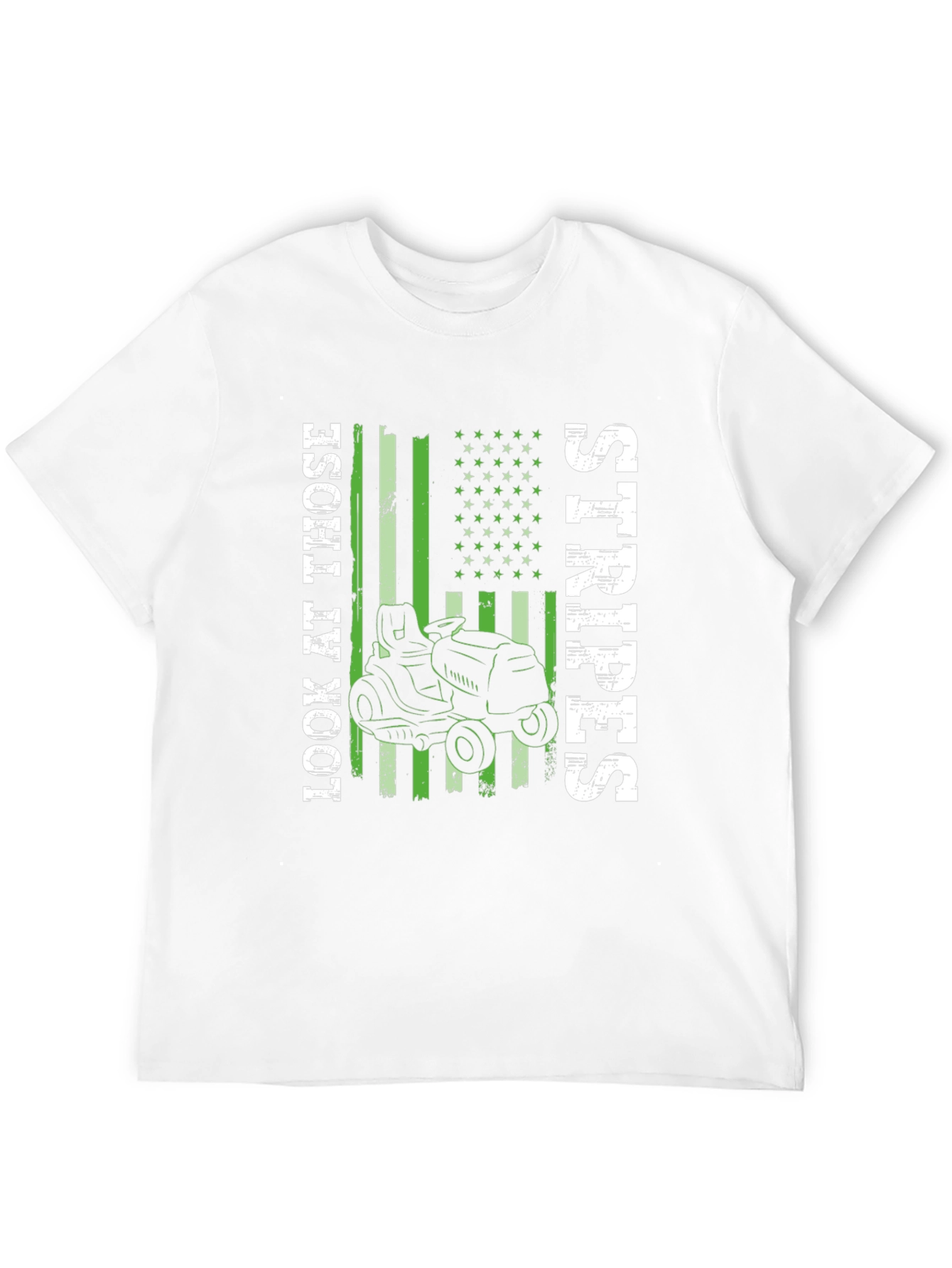 Lawn Mowing Stripes T-Shirt