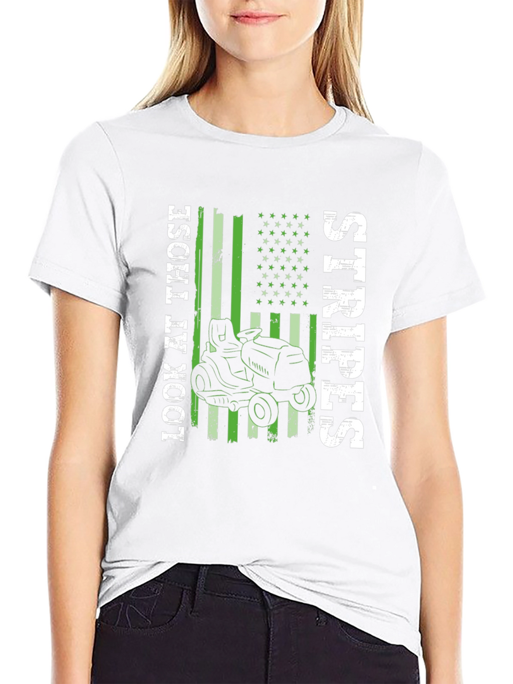 Lawn Mowing Stripes T-Shirt