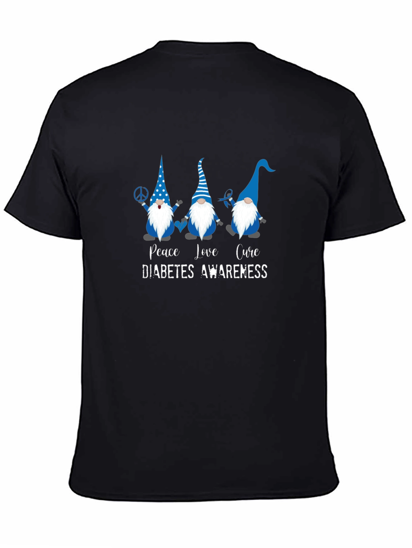 Diabetes Awareness Gnome T-Shirt