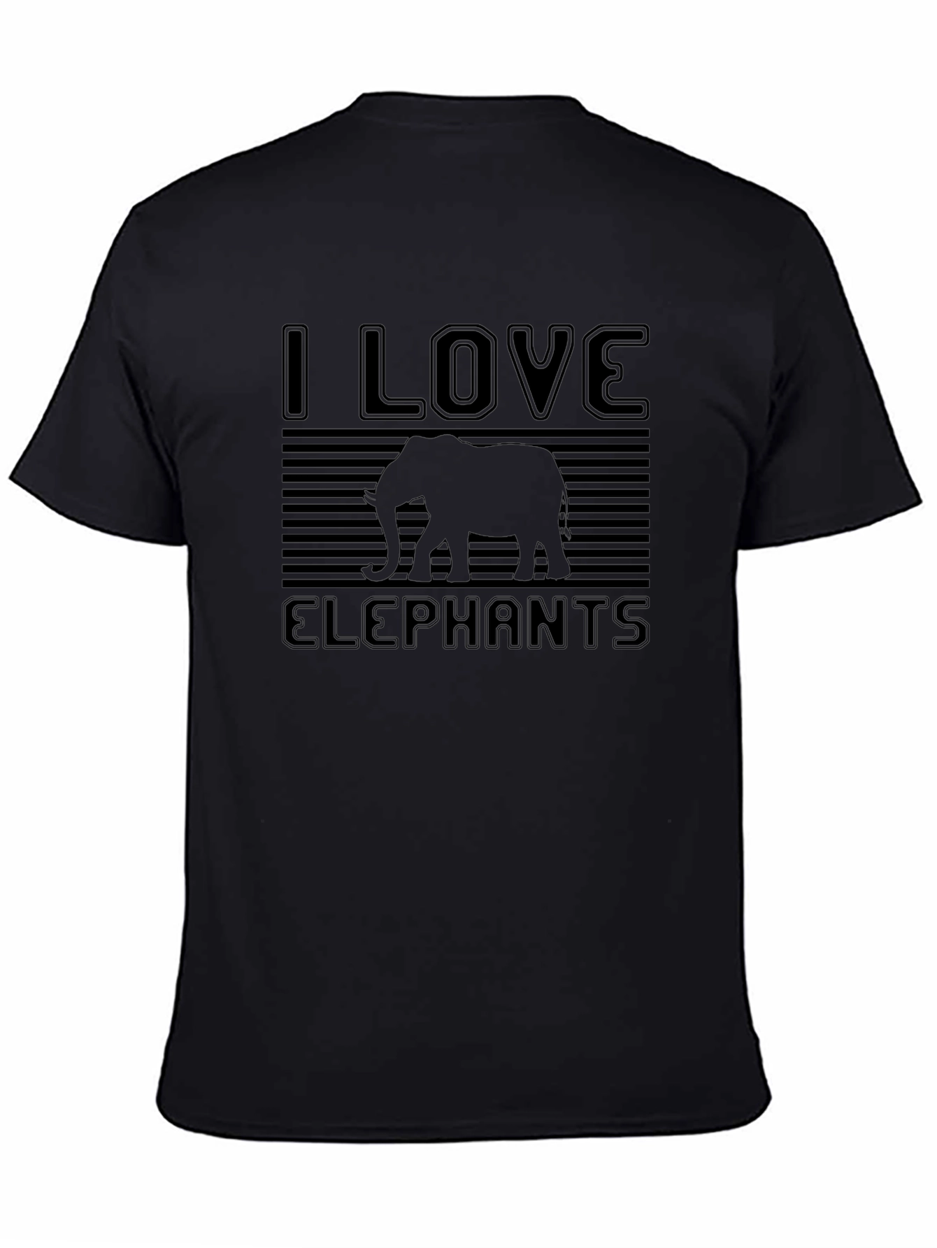 I Love Elephants T-Shirt - Graphic Tee