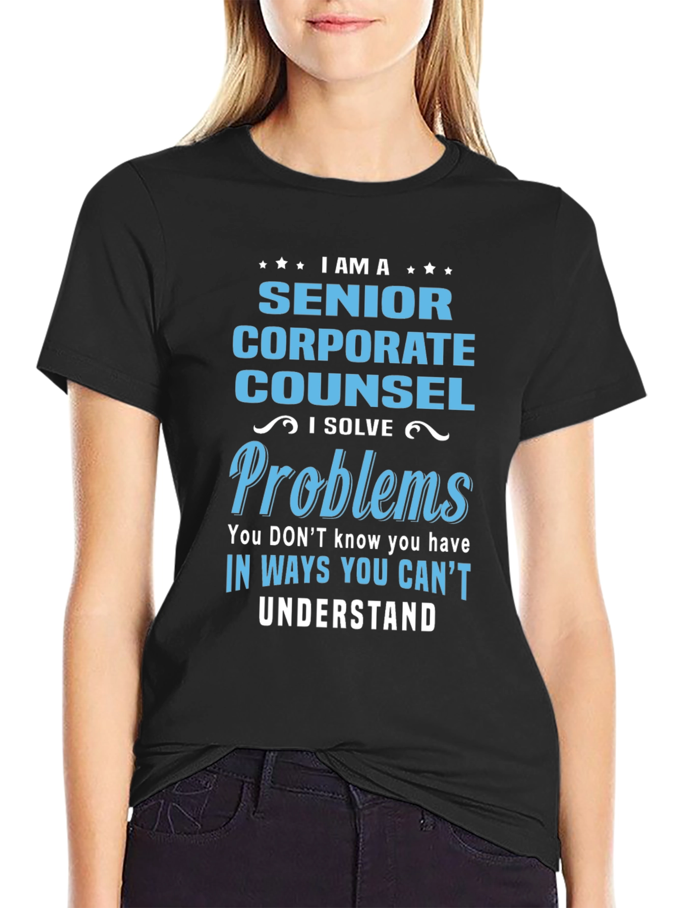 Senior Corporate Counsel T-Shirt - Problem Solver