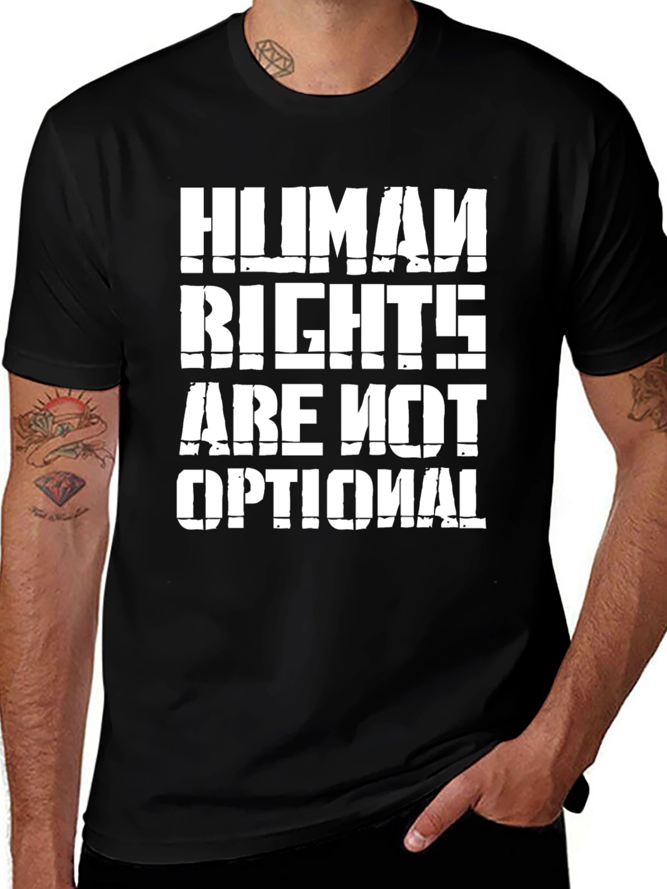 Human Rights Are Not Optional - Graphic Tee