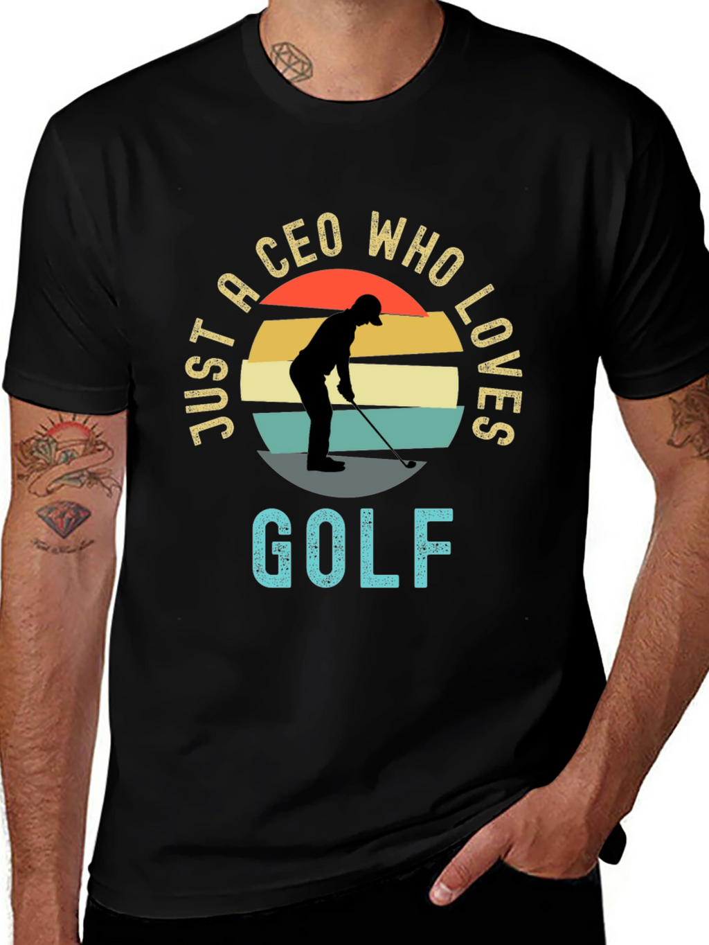 CEO Golf Lover T-Shirt - Unique Golfer Apparel