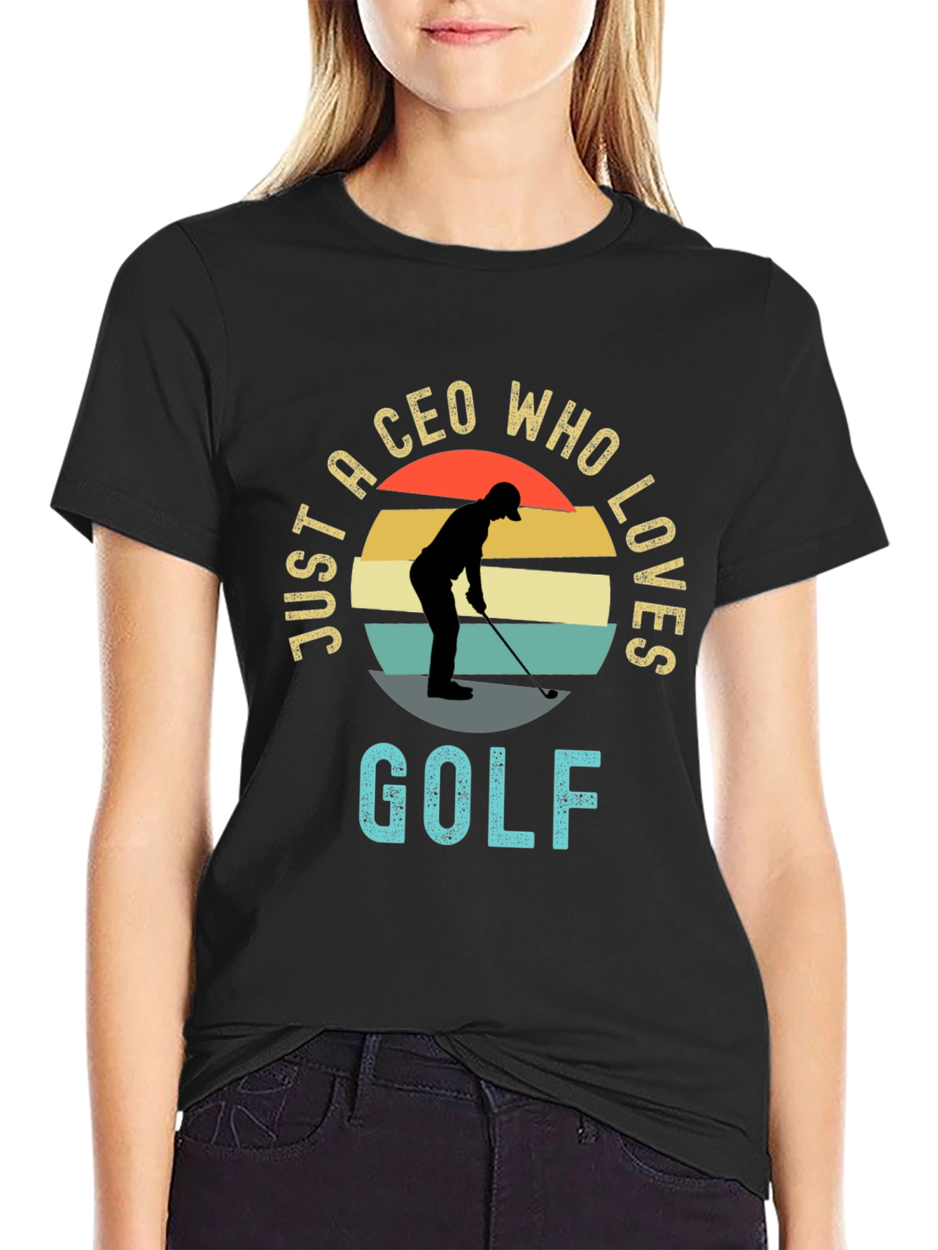 CEO Golf Lover T-Shirt - Unique Golfer Apparel