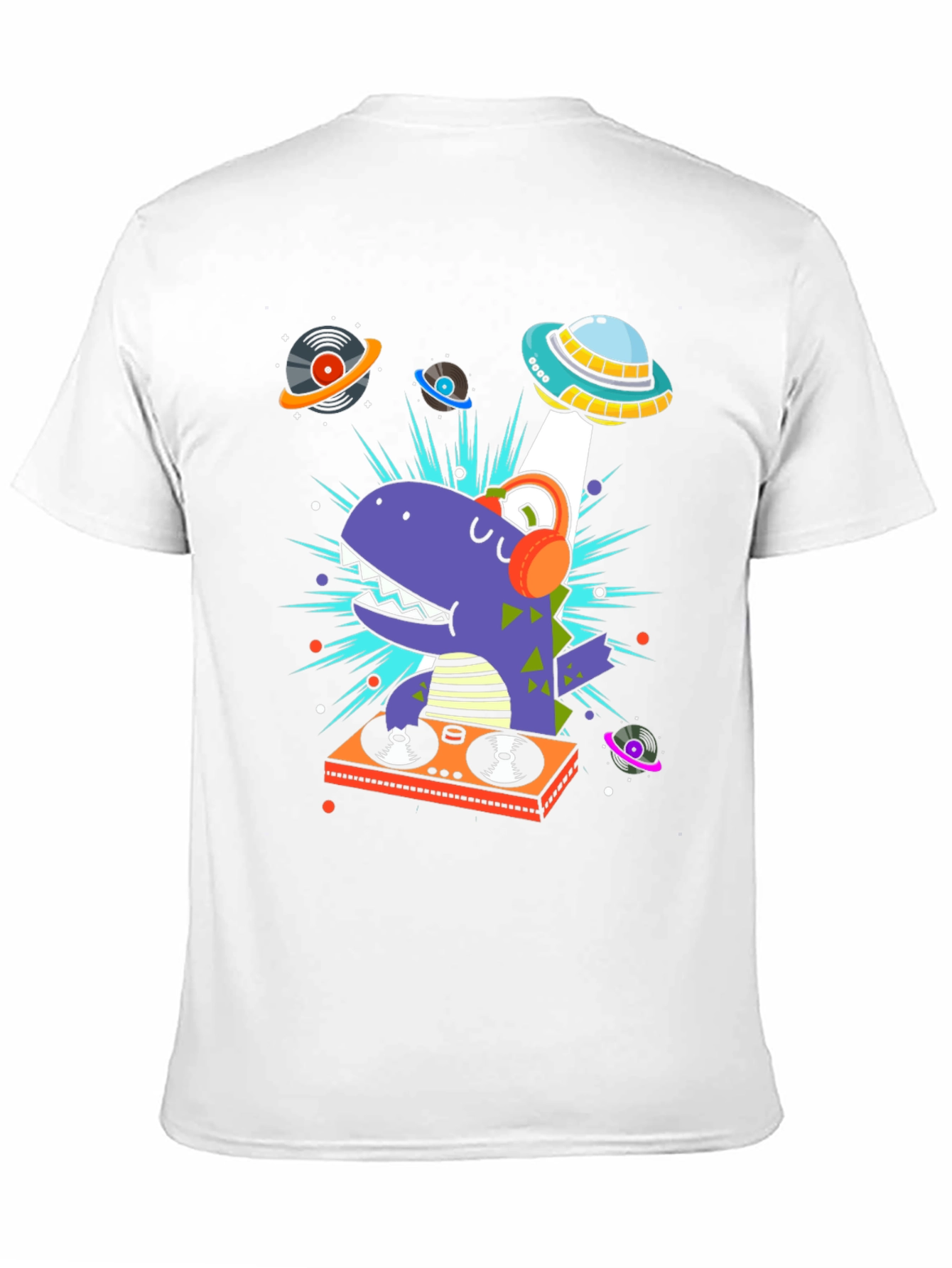 DJ Dino T-Shirt - Space Alien Music