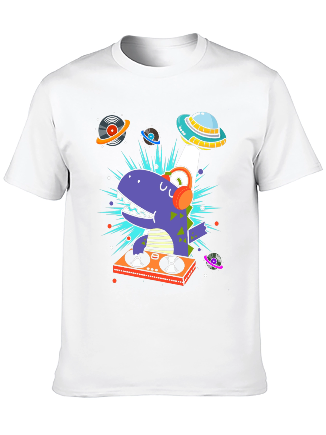DJ Dino T-Shirt - Space Alien Music