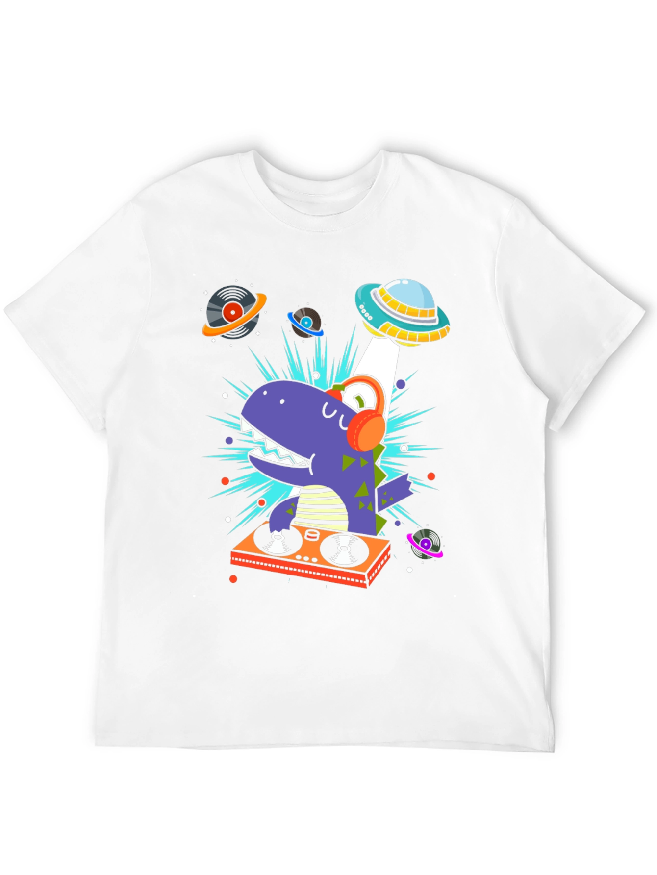 DJ Dino T-Shirt - Space Alien Music