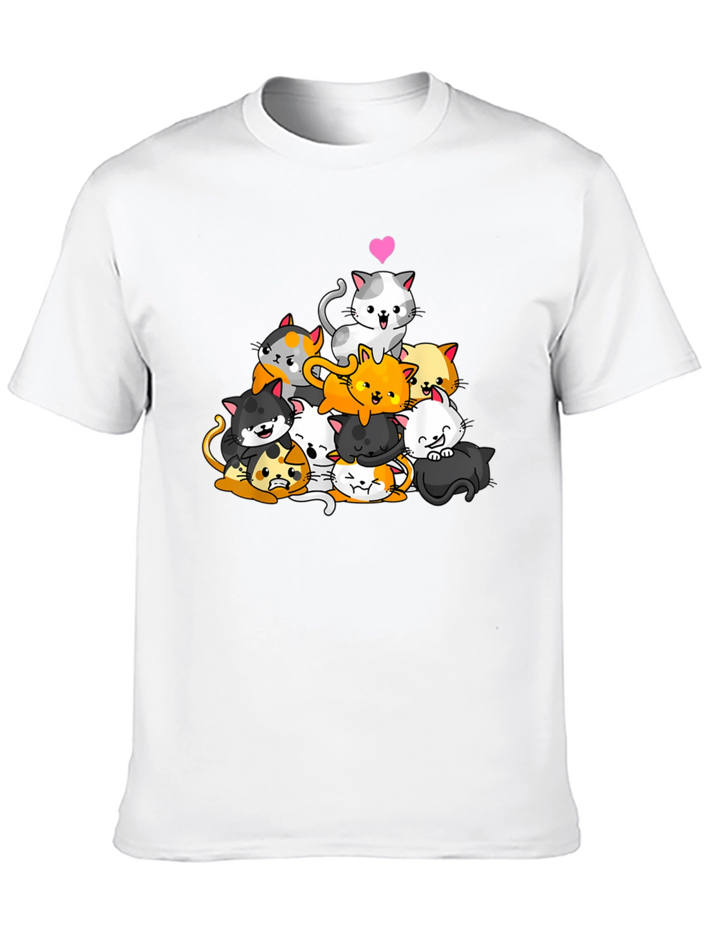 Cute Cats Graphic T-Shirt - Unisex
