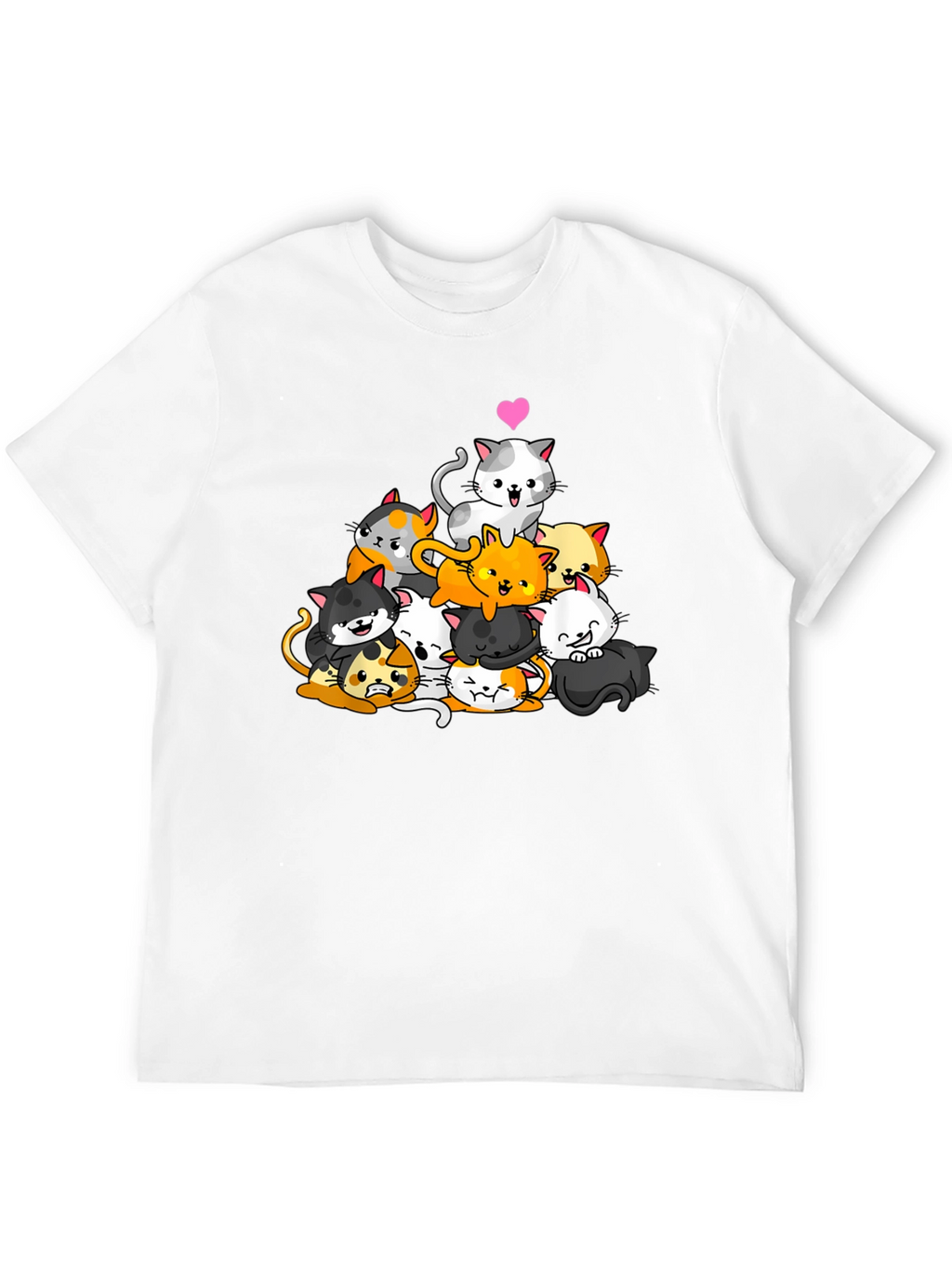 Cute Cats Graphic T-Shirt - Unisex