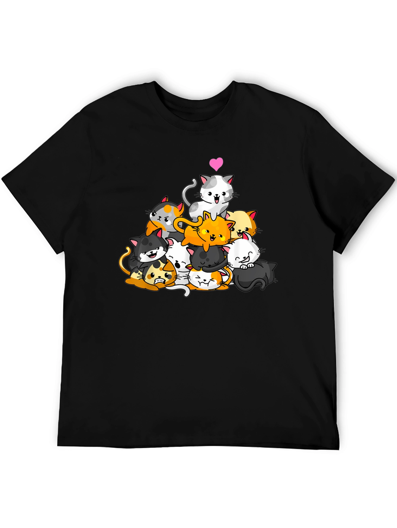 Cute Cats Graphic T-Shirt - Unisex