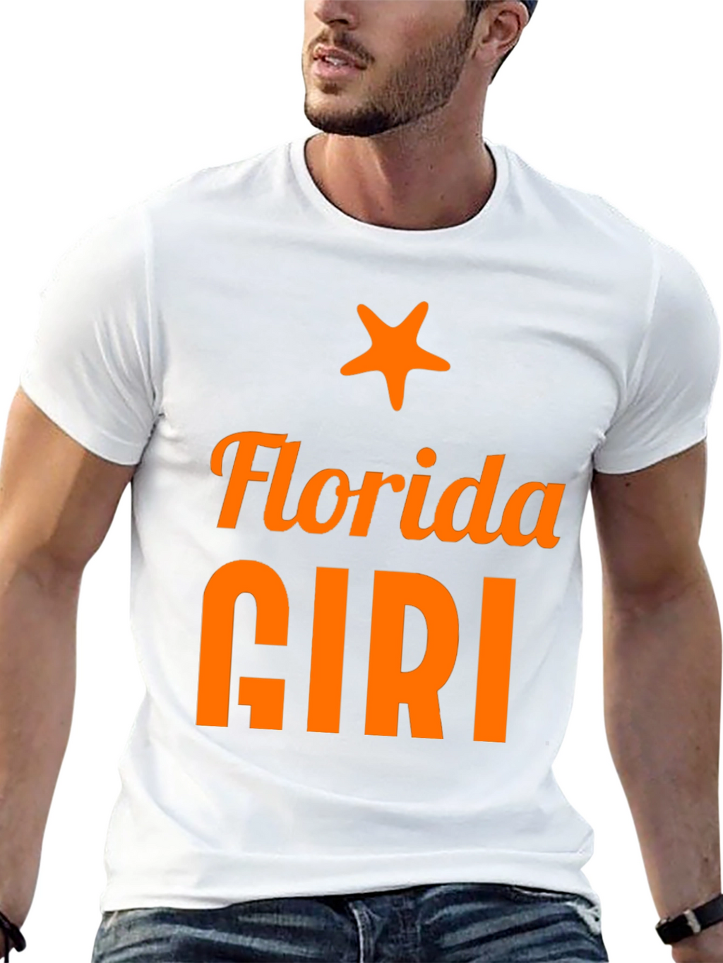 Florida Girl Graphic Tee - Black T-Shirt