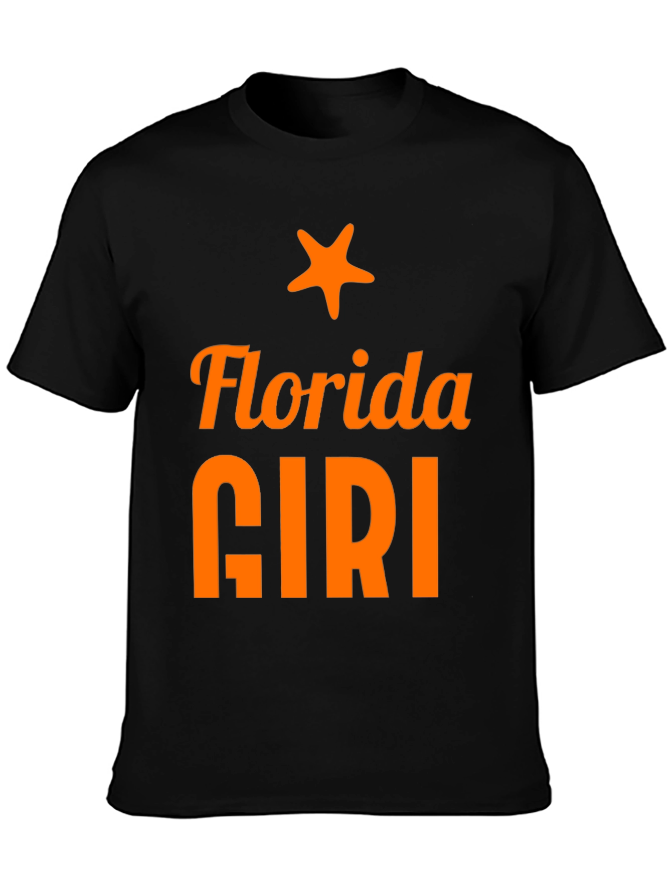 Florida Girl Graphic Tee - Black T-Shirt