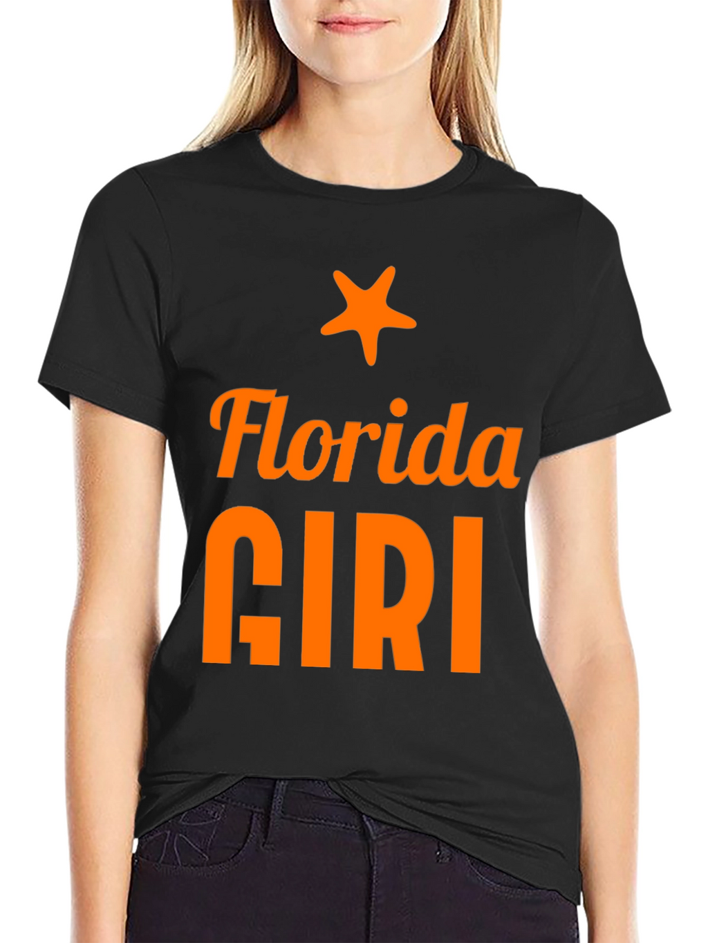 Florida Girl Graphic Tee - Black T-Shirt
