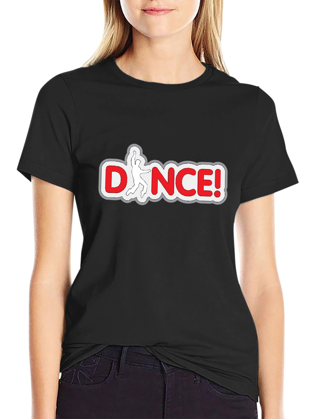 Dance T-Shirt - Stylish Black Tee