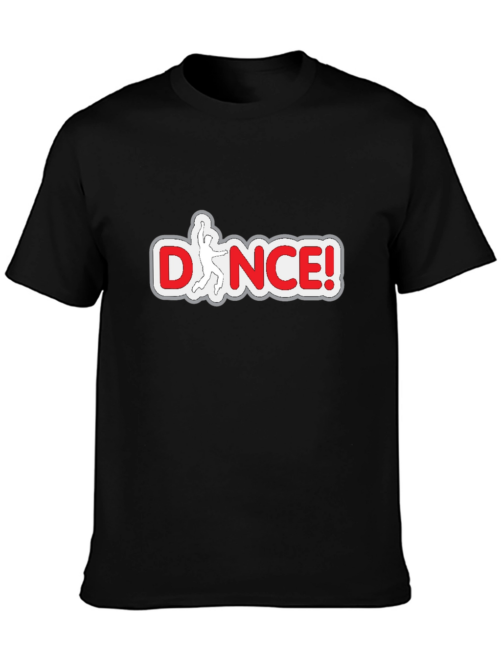 Dance T-Shirt - Stylish Black Tee