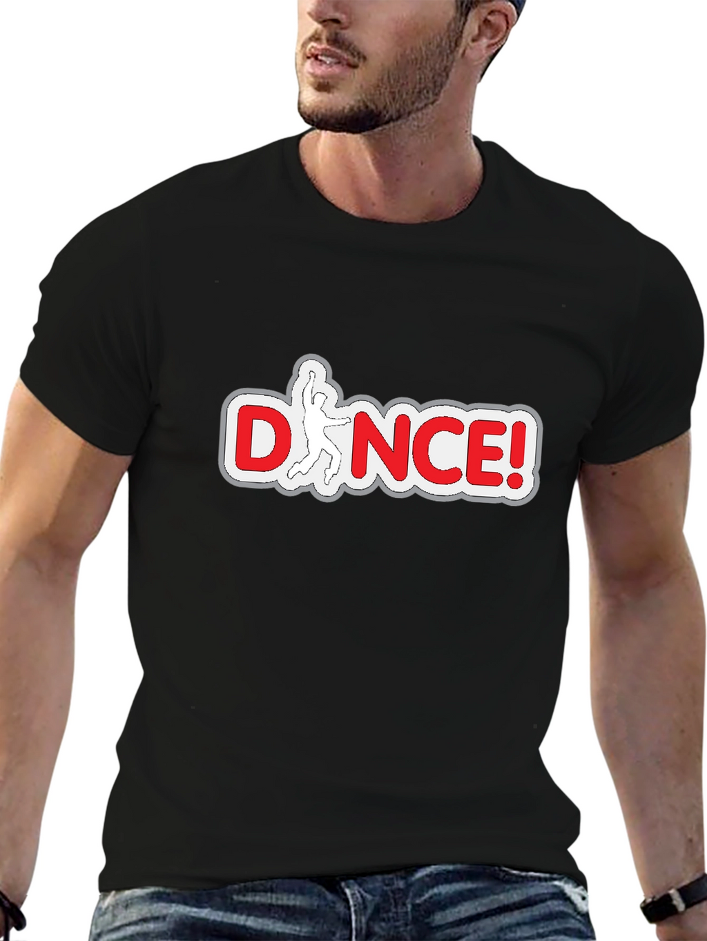 Dance T-Shirt - Stylish Black Tee