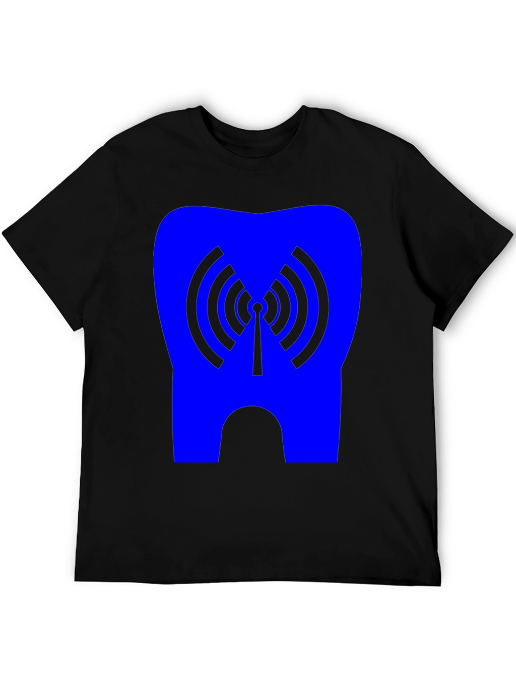 Tech Tooth Graphic Tee - Black
