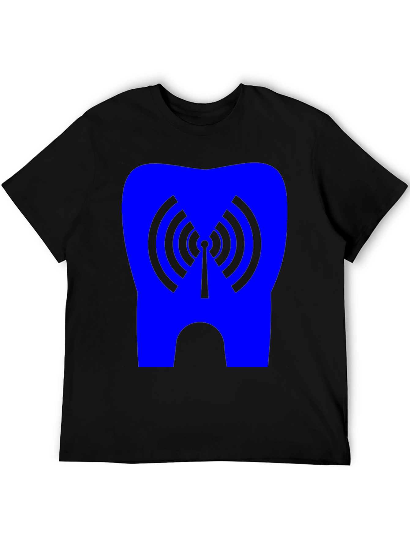 Tech Tooth Graphic Tee - Black
