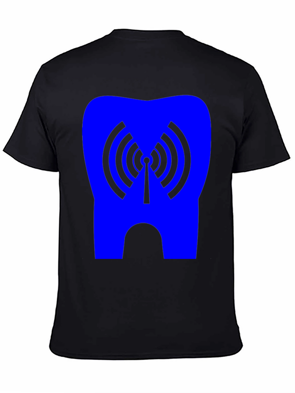 Tech Tooth Graphic Tee - Black
