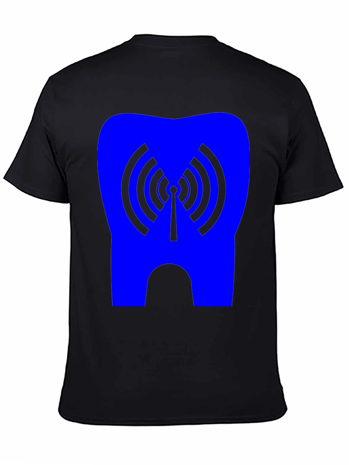 Tech Tooth Graphic Tee - Black