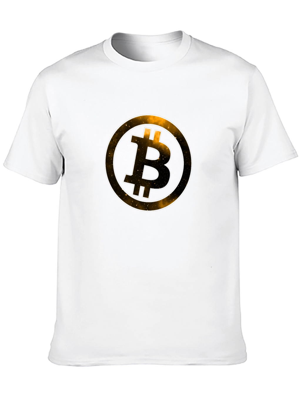 Bitcoin Graphic T-Shirt - Black Crew Neck Tee