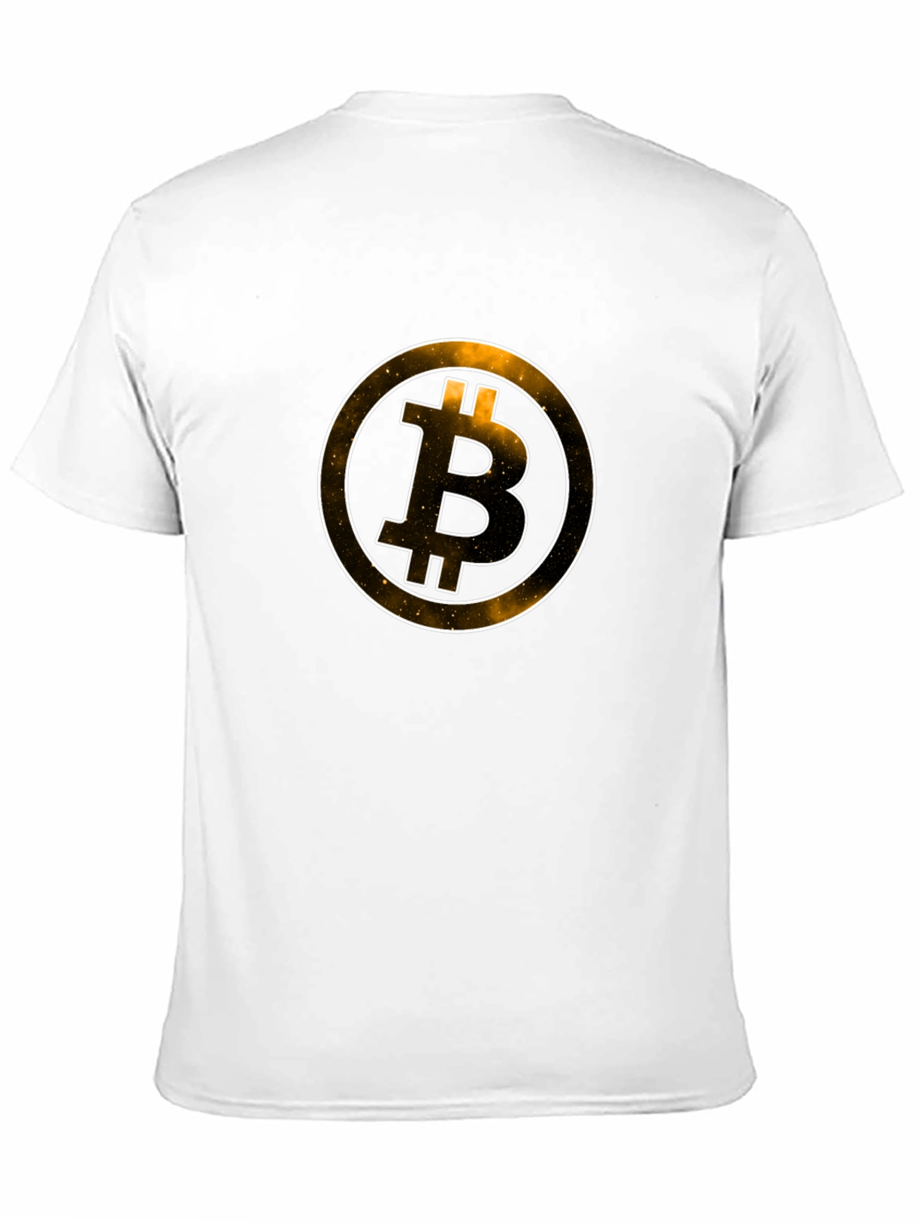 Bitcoin Graphic T-Shirt - Black Crew Neck Tee