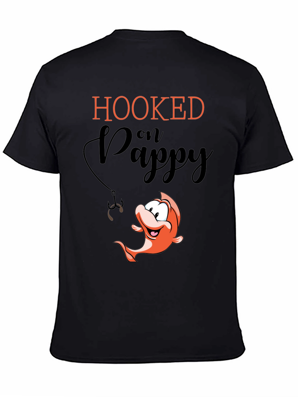 Hooked on Pappy Black T-Shirt